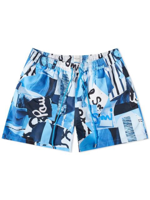 Paul Smith Paul Smith Collage Swim Shorts