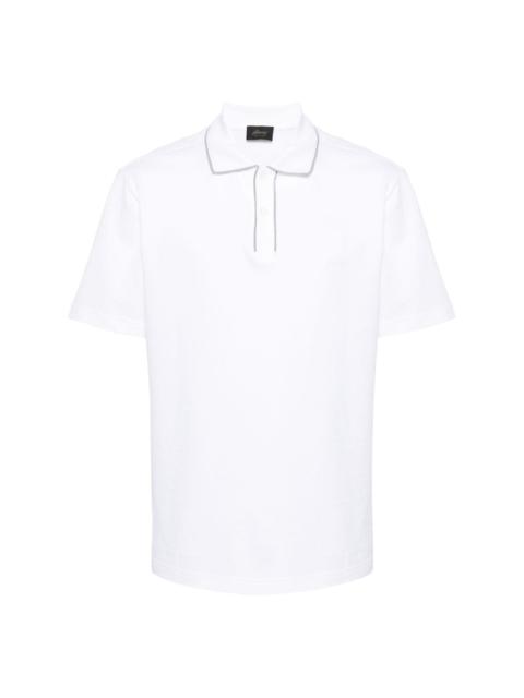 Brioni short-sleeve polo shirt