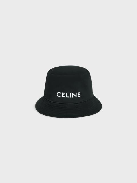 celine bucket hat in cotton