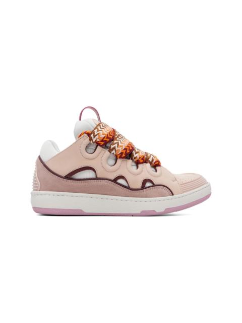 Lanvin Pink Curb Sneakers
