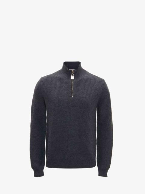 JW Anderson PADLOCK PULLER HENLEY JUMPER