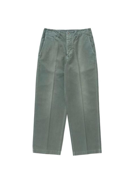 visvim BROADER CHINO DMGD LT.GREEN