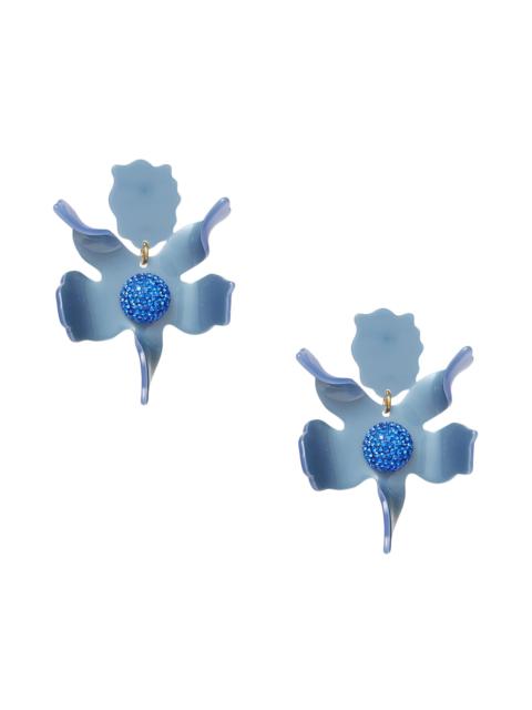 LELE SADOUGHI Women's Lily Acetate & Glass Crystal Drop Earrings - French Grey