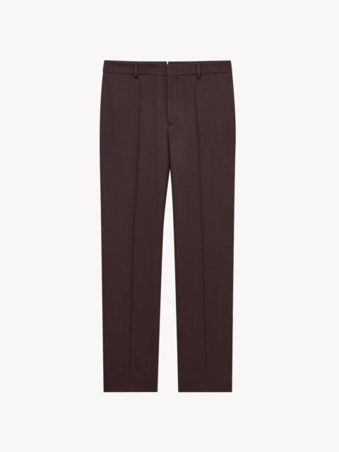 SAINT LAURENT SLIM-FIT PANTS IN WOOL