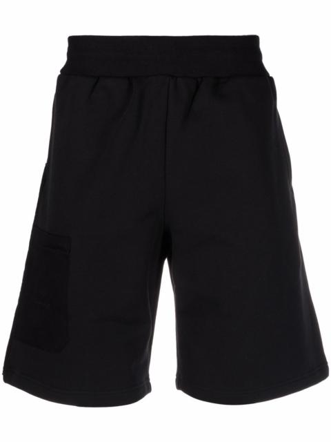 A-COLD-WALL* logo-embroidered cotton shorts