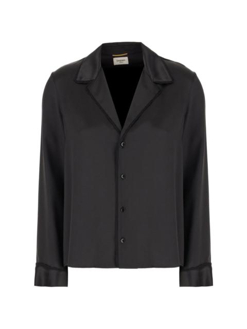 SAINT LAURENT V-neck shirt