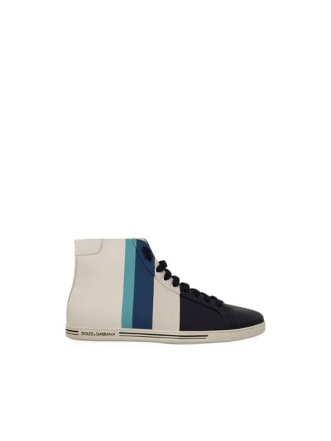 Dolce & Gabbana mid-top leather sneakers