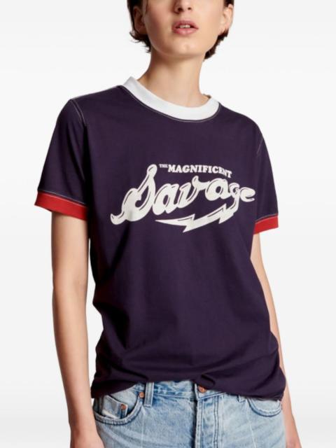 ONE TEASPOON letter-print T-shirt