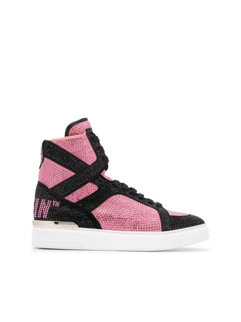 PHILIPP PLEIN Money Beast high-top sneakers