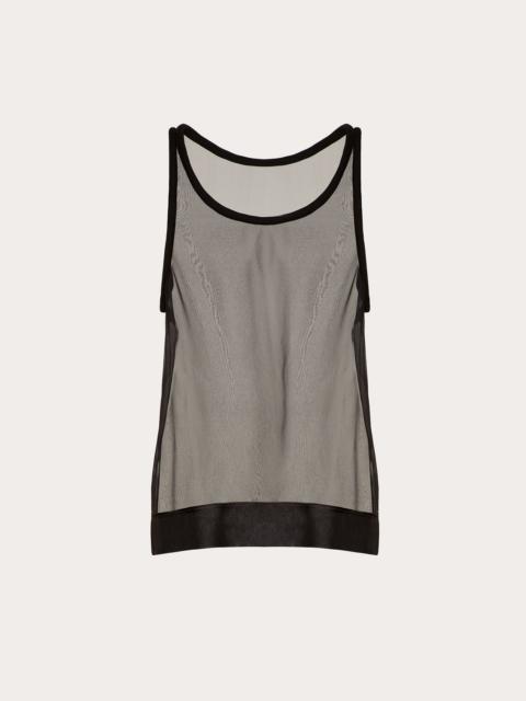 Valentino Chiffon Top