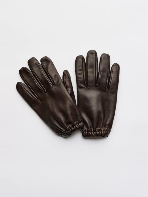 Our Legacy Rider Glove Cocoa Brown Nappa