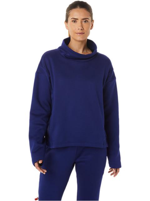 Asics WOMEN'S BRUSHED KNIT PULLOVER