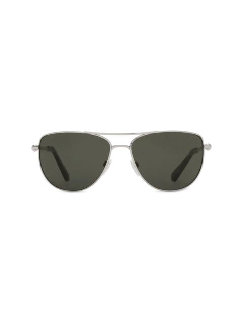 pilot-frame sunglasses