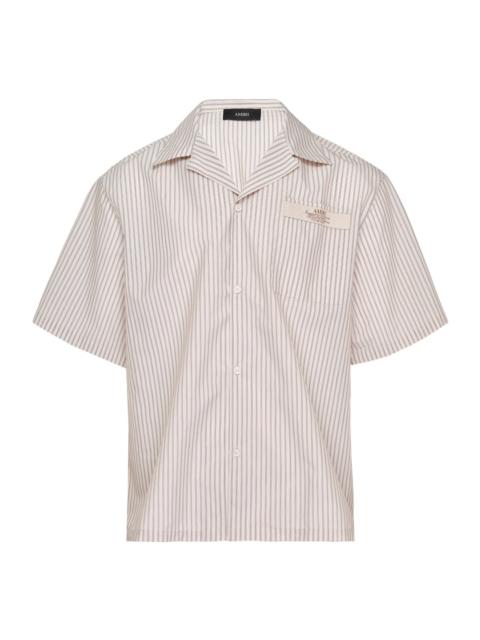 AMIRI Spirit Box Camp Short Sleeve Shirt