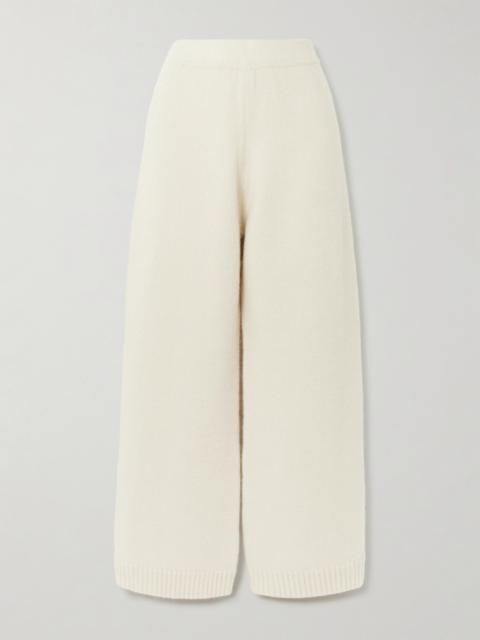 CALLE DEL MAR Cashmere Wide-leg Pants