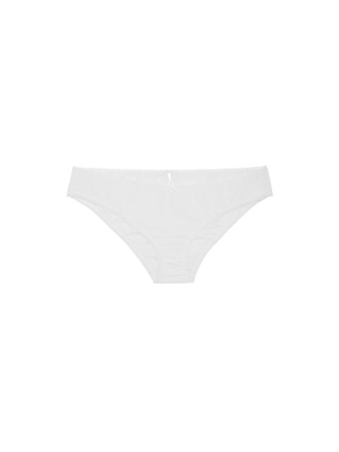 Cou Cou The French Brief: Cotton Voile White