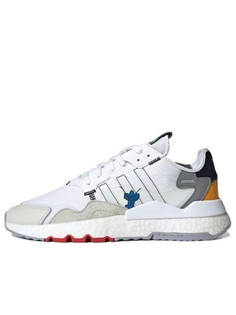 adidas Originals Nite Jogger 'White Beige Grey Yellow' HP9113