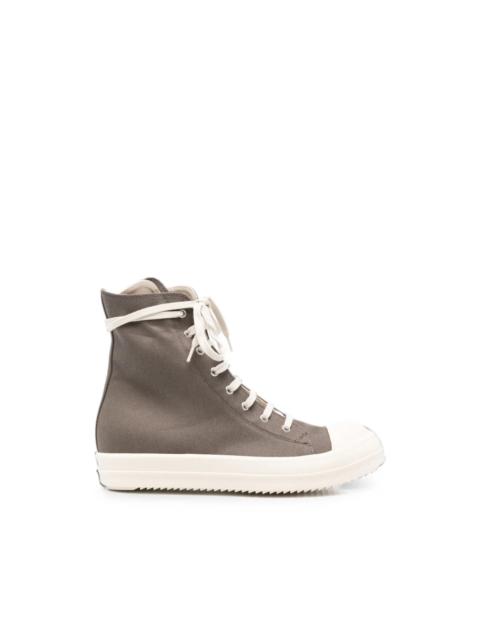 Rick Owens DRKSHDW DENIM SHOES SNEAKS - DUST/MILK/MILK