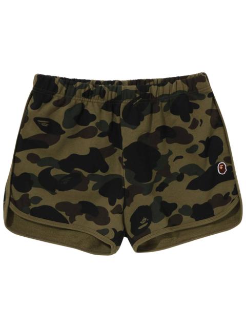 A BATHING APE® BAPE 1st Camo Sweat Shorts 'Green'