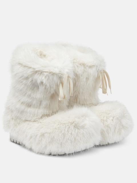 Alaska faux fur snow boots