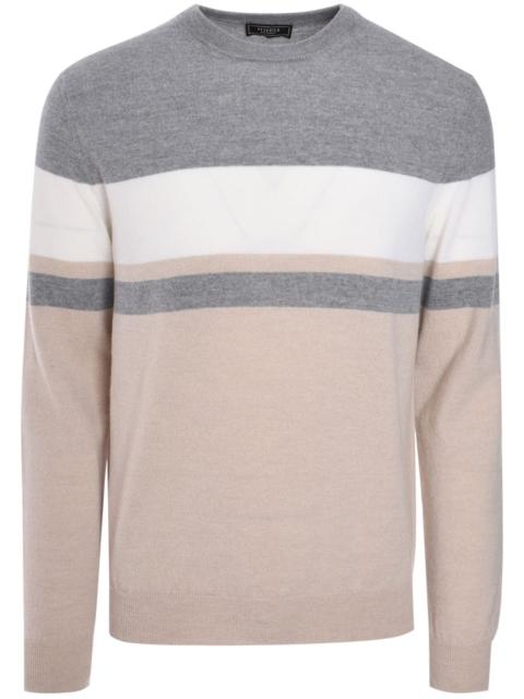 PESERICO stripe-detailing jumper