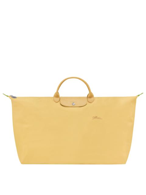 Longchamp Le Pliage Green M Travel bag Wheat - Recycled canvas