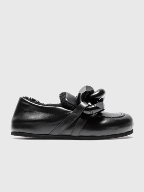 靴 JW ANDERSON CHAIN LOAFER MULES BLACK 40 15358200_28724665_600.jpg