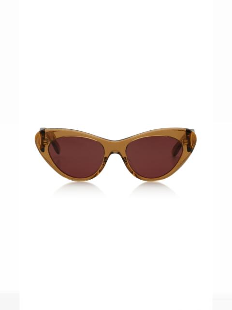Givenchy Bold Oval-Frame Acetate Sunglasses