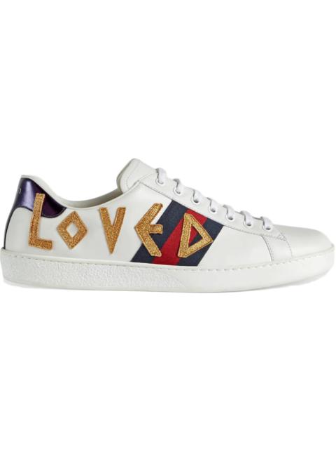 Gucci Ace Embroidered Love