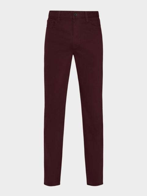 Vince Men's Dylan Peached Cotton 5-Pocket Pants