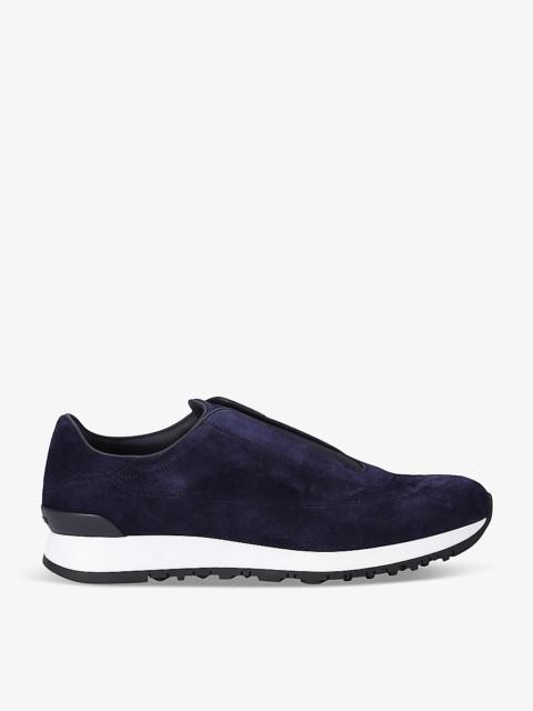 John Lobb Lift leather low-top trainers