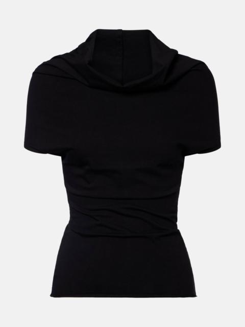 Rick Owens Shroud cotton jersey T-shirt
