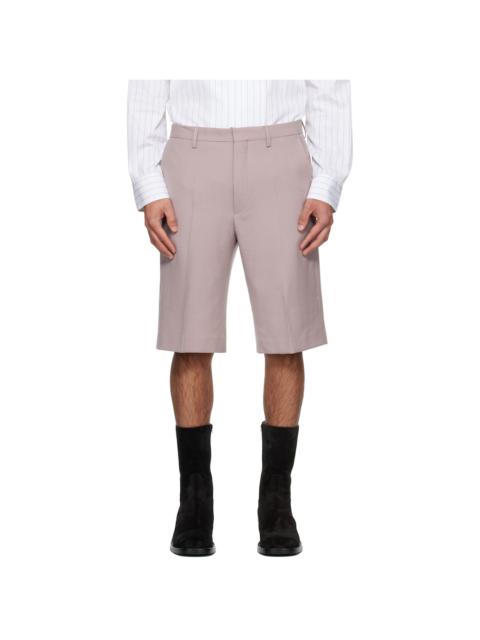 Dries Van Noten Pink Wool Shorts