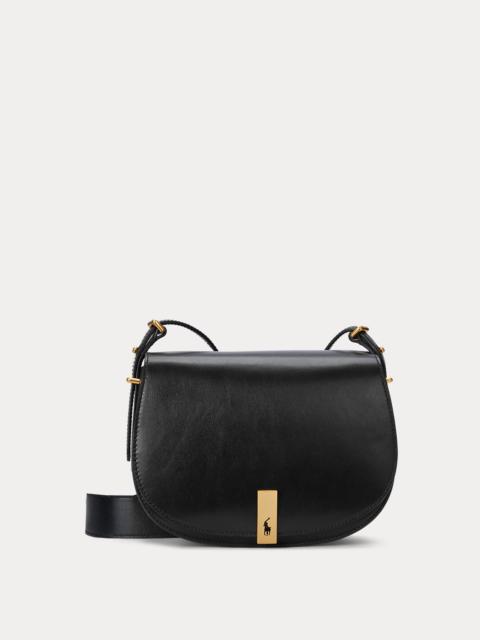 Polo Ralph Lauren Polo ID Leather Saddle Bag