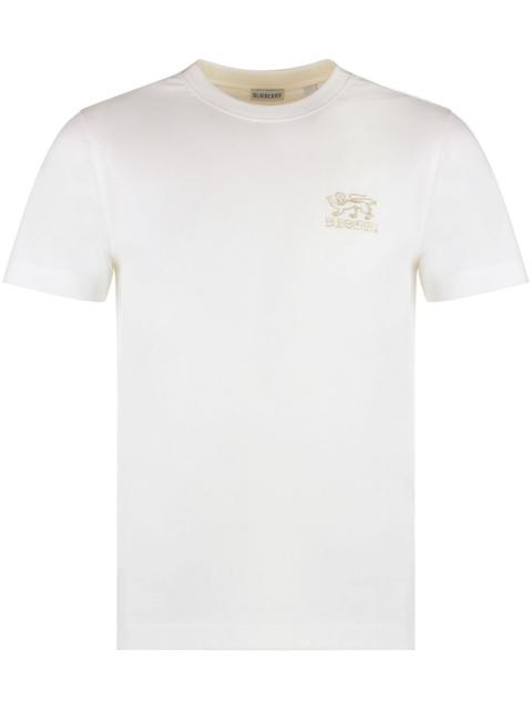 Burberry embroidered-logo T-shirt
