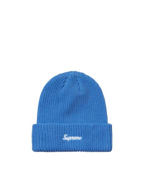 Supreme loose-gauge beanie hat