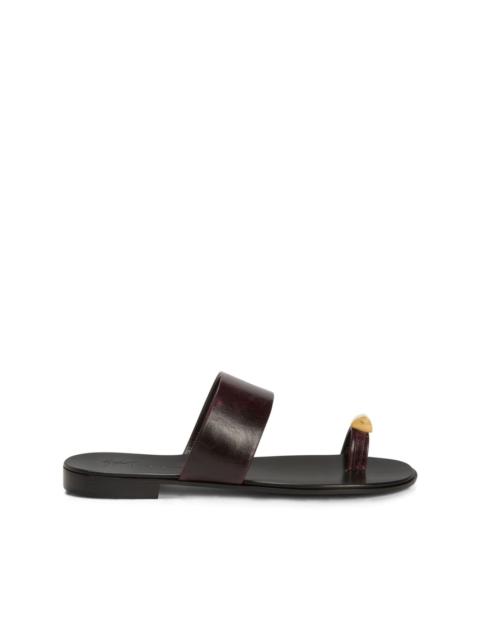 Giuseppe Zanotti Norbert leather sandals
