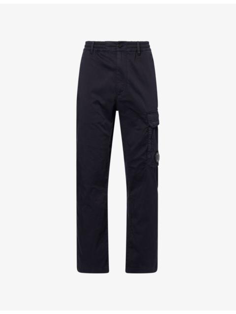 C.P. Company Logo-Embellished Cotton Cargo Trousers