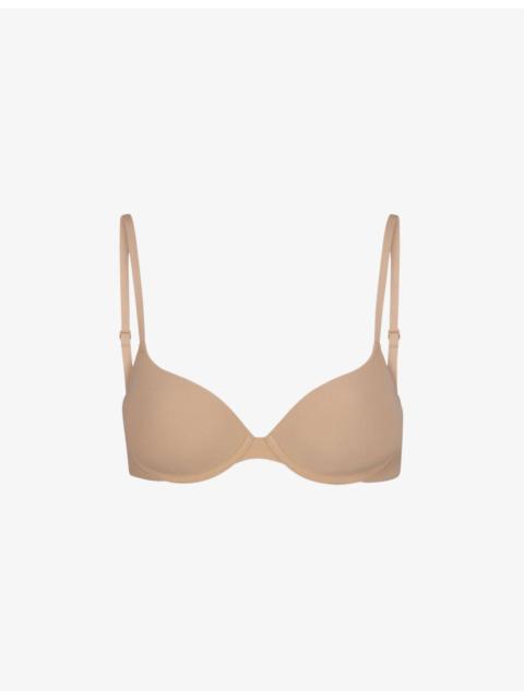 SKIMS Fits Everybody padded push-up stretch-woven bra