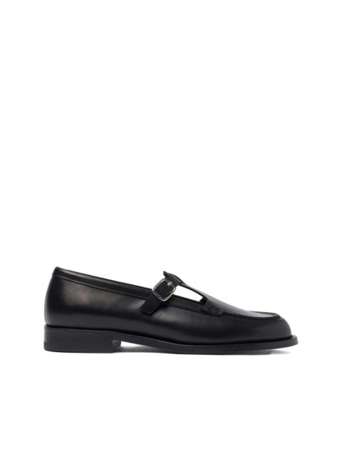 SCAROSSO leather loafers