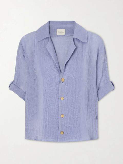 LE KASHA Minqar Linen Shirt