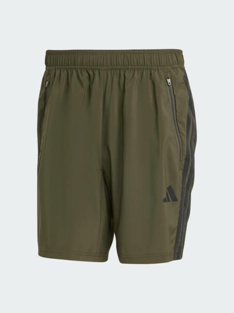 adidas Essentials Training 3-Stripes Woven Shorts