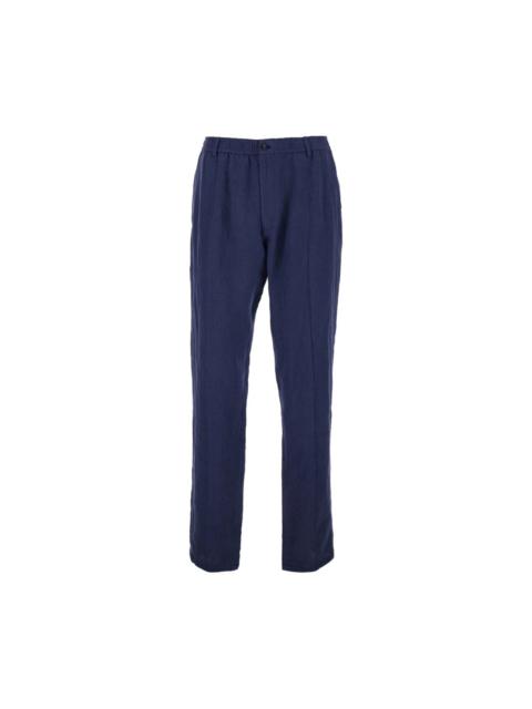 EMPORIO ARMANI Linen trousers