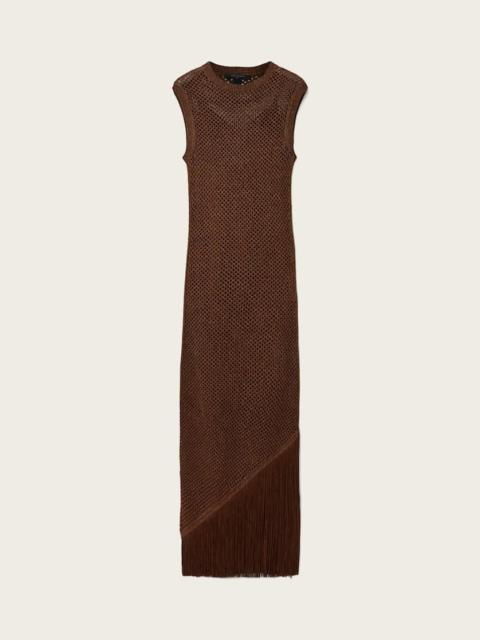 ALLSAINTS JESSIE SLIM FIT KNITTED MIDI DRESS