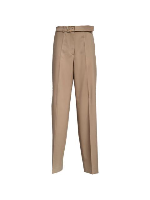 Sportmax belted cropped trousers