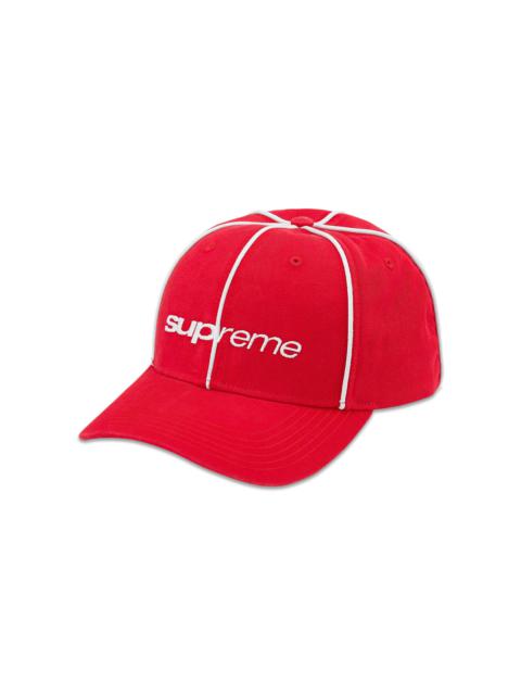 Supreme Supreme Piping 6-Panel 'Red'
