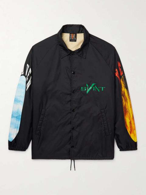 SAINT M×××××× + VLONE Printed Shell Jacket