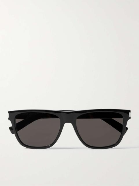 SAINT LAURENT D-Frame Recycled-Acetate Sunglasses