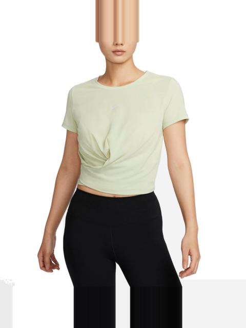 Nike (WMNS) Nike One Luce Dri-FIT T-Shirt 'Green' HF6182-371