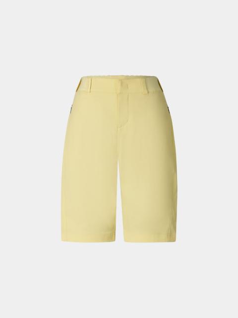 BOGNER Zita functional Bermuda shorts in Yellow